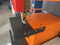 Machine à coller les bords de fermetures éclair de chaussures à double face par thermofusion, en promotion |   Application adhésive de précision pour l'assemblage des fermetures éclair
