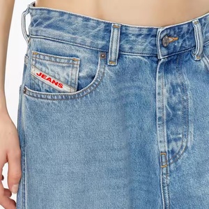 Pantalones Vaqueros Anchos Desgastados de Estilo Vintage para Mujer, Venta al por Mayor, Alta Calidad, Sexy, Casuales, 2025 - Product Image 4