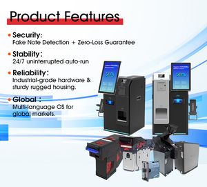 Máquina de Autopago para Supermercados, Kiosco con Pantalla Táctil, Cajero Automático con Pantalla Táctil para Centros Comerciales y Servicios Financieros - Product Image 6