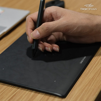 DigiDraw T410 - Tableta Gráfica Portátil con Lápiz EMR de 16384 Niveles, Lápiz de Dibujo con Stylus para Artistas, Venta al por Mayor