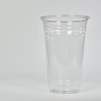 Gobelets en plastique imprimés sur mesure de différentes tailles, écologiques, empilables et durables, parfaits pour les événements et fêtes d'entreprise