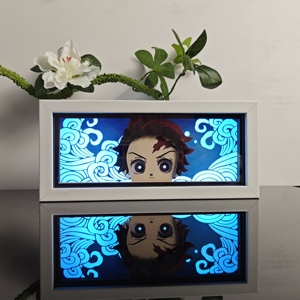 2025 vente chaude Anime boîte à lumière personnalisé <span class=keywords><strong>Sasuke</strong></span> Uchiha dessin animé conception rvb LED boîte à lumière chambre veilleuse décoration cadeau - Product Image 5