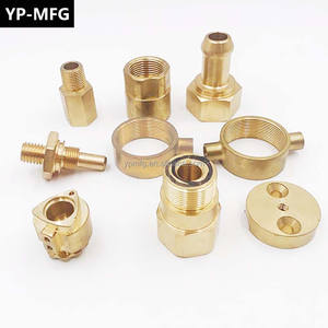 Usinage de précision personnalisé Fraisage Accessoires de quincaillerie en laiton cuivre métal Pièces de haute précision Usinage de tournage CNC - Product Image 1