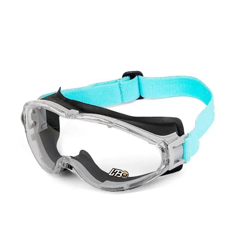 HBC 투명 산업 작업 고글 김서림 방지 스크래치 방지 먼지 튀김 방지 눈 보호 안전 안경