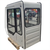 Cabine d'excavatrice métallique d'occasion reconditionnée pour excavatrices sur chenilles EX100 EX120 EX200 EX300-1 - Pièces détachées
