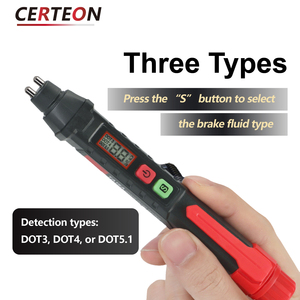 Alat Diagnostik ABS Portabel LED Tahan Air Untuk Mobil DOT3 DOT4 DOT5.1 Penguji Cairan Rem Digital - Product Image 3