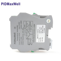 Transmisor de Temperatura Programable para Montaje en Riel DIN, Aislado, Precisión del 0.1% para Termopar RTD PT100