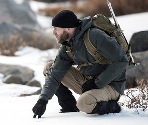 <strong>Men</strong> Outdoor Hiking Waterproof Tactical Style <strong>Jackets</strong> Hiking Suit Thick <strong>Canvas</strong> Windbreaker Camouflage <strong>Jackets</strong> - Product Image 2