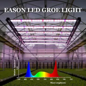 EASON Großhandel Profession eller Produzent LED Grow Light mit faltbarem Design Dimmbar Kunden spezifischer Service Gewächshaus Indoor