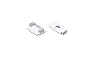 Profilé en aluminium extrudé LED argenté anodisé 6063-T5, parfait, non étanche, encastré, pour plafond en plâtre, gypse, cloison sèche - Product Image 3