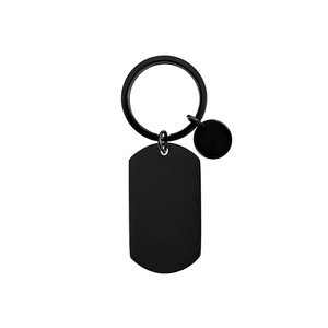 Ywganggu Tùy Chỉnh Thép Không Gỉ Rõ Ràng Keychain Khoảng Trống Khắc Món Quà Lưu Niệm Kim Loại Giá Rẻ Trống Móc Khóa Số Lượng Lớn - Product Image 3