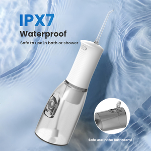 <span class=keywords><strong>Irrigador</strong></span> Bucal Eléctrico Portátil Inalámbrico Recargable, Limpiador <span class=keywords><strong>Dental</strong></span> Inteligente, Hilo <span class=keywords><strong>Dental</strong></span> de Agua para Dientes, Chorro de Agua <span class=keywords><strong>Dental</strong></span> - Product Image 6