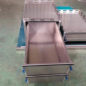 Wholesale Aluminum Portable IP65 Waterproof Lockable Lightweight Custom Dimensions Anti-Rust 2 Compartments 2000L Truck Storage - Product Image 1