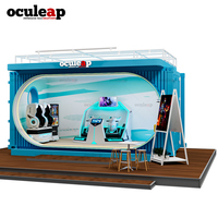 Personnalisation de 30 mètres carrés, nouveau parc à thème VR, centre d'arcade de réalité virtuelle, aire de jeux extérieure pour enfants, flipper, machine de jeu 12D