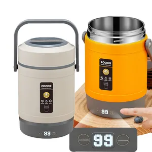 304 Stainless Steel Insulated Lunch Box Car Constant Temperature Stainless Steel Pot White-collar Bento Box Students Insulation