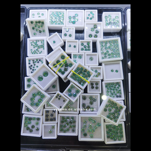 Moissanite Taglio Eccellente 8mm <span class=keywords><strong>Colore</strong></span> Originale <span class=keywords><strong>Blu</strong></span>-Verde Forma Rotonda Taglio H&A <span class=keywords><strong>Pietra</strong></span> <span class=keywords><strong>Preziosa</strong></span> - Product Image 6