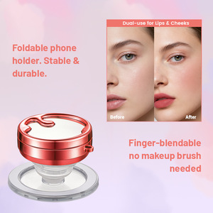Colorete en Crema Magnético para Labios y <span class=keywords><strong>Mejillas</strong></span>, Doble Uso, con Brillo Cremoso, Pigmento Hidratante, Mezcla Natural Sedosa, Marca Privada - Product Image 3
