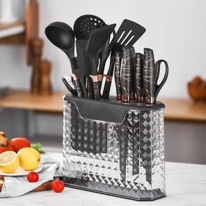 Silicone Kitchenware Set Non Stick Silicone Cookware Multi-FUNCTION Knife Spoon Shovel for <b>Kitchen</b> <b>Tool</b> Set - Product Image 6