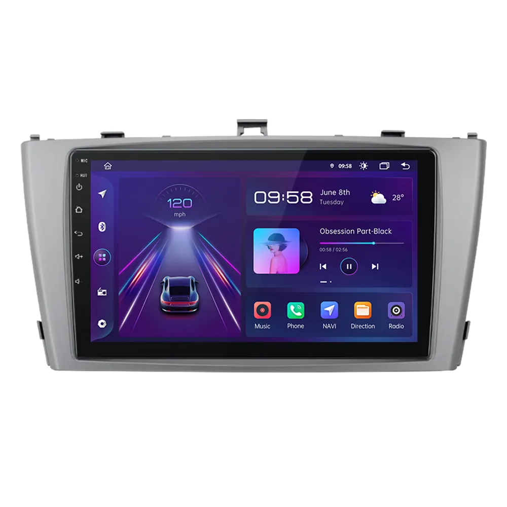 Junsun Car Multimedia Player Para Toyota Avensis Sem Fio CarPlay Rádio Do Carro Navegação GPS Para Toyota Avensis 2008-2015