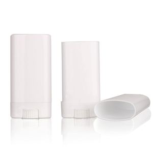 Luxury 15g 50g 75g <b>Customized</b> Empty Sunscreen Lotion Oval PP Plastic Screw Cap Deodorant <b>Lipstick</b> Skin Care Serum Tube Container - Product Image 1