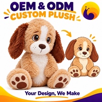 Peluche personnalisée avec logo, jouet en peluche mignon et câlin, design personnalisé, peluches pour enfants, cadeau de vacances