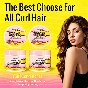 Après-shampoing réparateur hydratant à marque privée avec huile de coco, beurre de karité et protéines pour cheveux secs et bouclés - Product Image 6