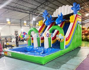 Château gonflable commercial avec toboggan, prix usine, idéal pour la <span class=keywords><strong>location</strong></span> de fêtes d'enfants - Product Image 5