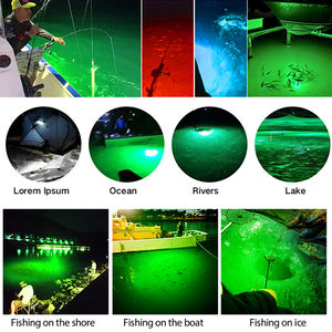 Lampe de pêche submersible 600W 12V blanche et bleue IP68 316L, lampe de pêche en <span class=keywords><strong>eau</strong></span> profonde, lampe de pêche étanche - Product Image 2