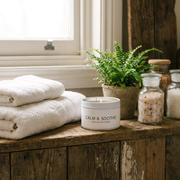 Boîte en métal recyclable écologique, design personnalisé, noir mat, blanc, conteneur rond en métal pour bougie parfumée à la cire de soja