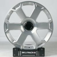 Jantes en alliage forgées Bku 5x100 17 18 19 pouces, finition argent brossé, pour AVS Volkswagen Golf 2 R GTI SportWagen Jetta Golf 4 Beetle