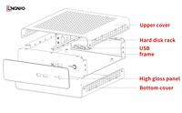 PC Mini 1240p Core i3 i5 i7 Barebone 12 çift çekirdekli PC Mini bilgisayar Linux win 11 Mini bilgisayar masaüstü Comput mikro bilgisayar