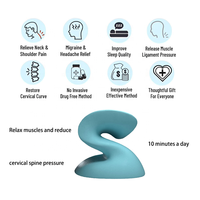 Bravo Orthopedic : Appareil de relaxation et de soutien cervical pour soulager la douleur, dispositif de traction cervicale, étireur de cou rembourré en mousse