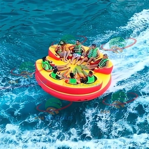 Canapé UFO, équipement de jeu aquatique remorquable, bateau gonflable rotatif remorquable, bateau disco gonflable pour sports nautiques - Product Image 1