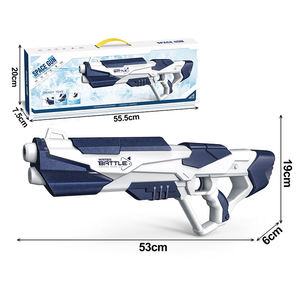 Pistolets à eau pour activités estivales en plein air, jeu interactif de tir à l'eau, pistolet à eau électrique spatial, jouets pour enfants - Product Image 6