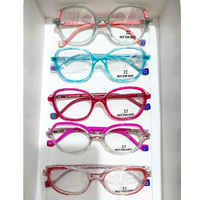 Montures optiques tendance pour enfants, design élégant, montures en acétate pour enfants, vente en gros de montures de lunettes pour enfants