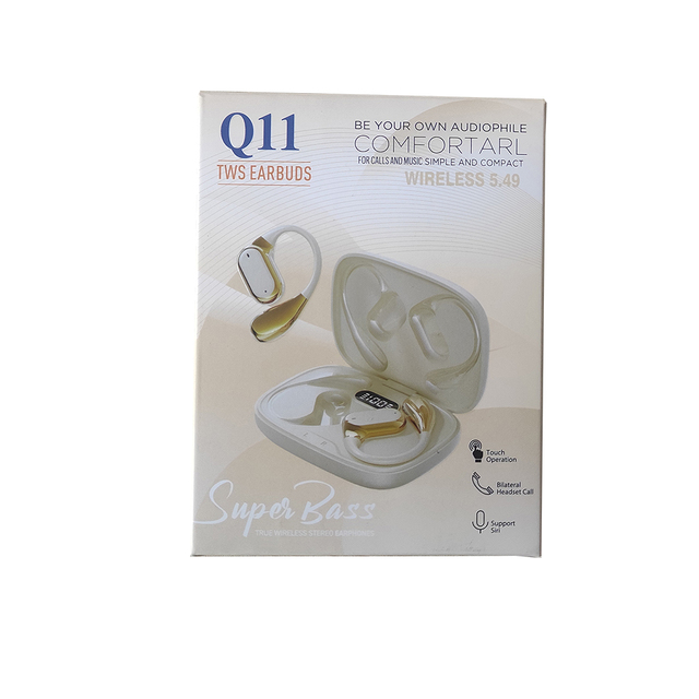High Quality Wireless OWS Earbuds with Open Hook Bone Conduction Sports Ear Clip Headphones