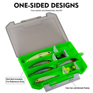 NOUVEAU Boîte de Rangement Portable Multifonctionnelle en PP pour Accessoires de Pêche à la Mouche OEM avec Compartiment pour Hameçons et Paillettes VIB - Product Image 3