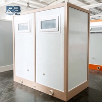 Salle de bain préfabriquée moderne de bonne qualité, portable, petite salle de bain avec douche, salle de bain extérieure, conteneur préfabriqué, toilettes mobiles