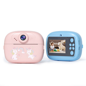 Appareil photo instantané pour enfants en promotion avec carte MicroSD, vidéo HD, grand angle 90°, selfie, écran 2,4 pouces, mise au point fixe - Product Image 2
