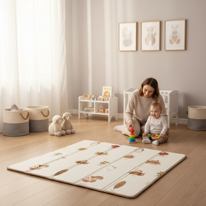 Tapis de sol pour enfants en mousse IXPE, qualité alimentaire, sans formaldéhyde, matière première sûre pour femmes enceintes et nouveau-nés - Product Image 1