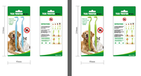 Nouvelles pinces et lames écologiques ISHOW de taille double pour le nettoyage des tiques chez les chiens