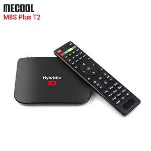 MECOOL M8S Plus T2 T/T2 TV BOX, MECOOL M8S Plus T2 T/T2 TV Box Android 9.0 TV Box Amlogic S905X2 4K H.265 2.4G WiFi Set Top BOX