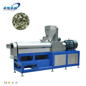 Zhuoheng Factory Outlet Edelstahl Hund Snacks Futter Trocken futter Extruder Herstellung Maschine Produktions linie