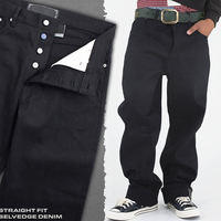Custom High Quality 14oz Bootcut Stacked Vintage Y2k Raw Selvedge Denim Pants Jeans Manufacturer for Men