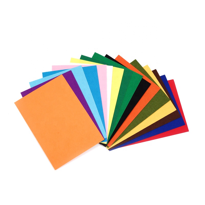 Когда-либо яркий иглопробивной ткань Войлок полиэстера нетканый Войлок 1 мм 2 мм 3 мм 4 мм Войлок Ткань перфорирующая игла ткань для упаковки крема для рук, решений