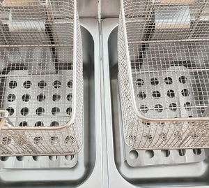 <span class=keywords><strong>Friteuse</strong></span> électrique à un réservoir de 8 litres en acier inoxydable, nouvelle, certifiée CE, haute productivité - Product Image 5