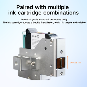 自動産業連続インクジェットプリンターTIJインクジェットコーディング機600dpi日付バッチQRロゴ生産ラインコーディング - Product Image 3