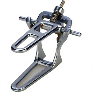 Articulateur manuel de classe I avec pince, cadre d'occlusion dentaire de haute qualité en acier inoxydable, réglable pour placage buccal complet - Product Image 1