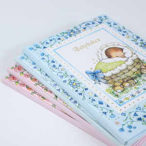 Album photo souvenir de la première année de bébé, reliure rigide personnalisée, impression sur mesure, carnets, journaux pour bébé, vente en gros - Product Image 4