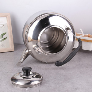 Yolecen Công Suất Lớn Thép Không Gỉ Ấm Đun Nước Kim Loại Spoutdustproof Bìa Ấm Đun Nước Cho Khách Sạn Nhà Hàng - Product Image 4